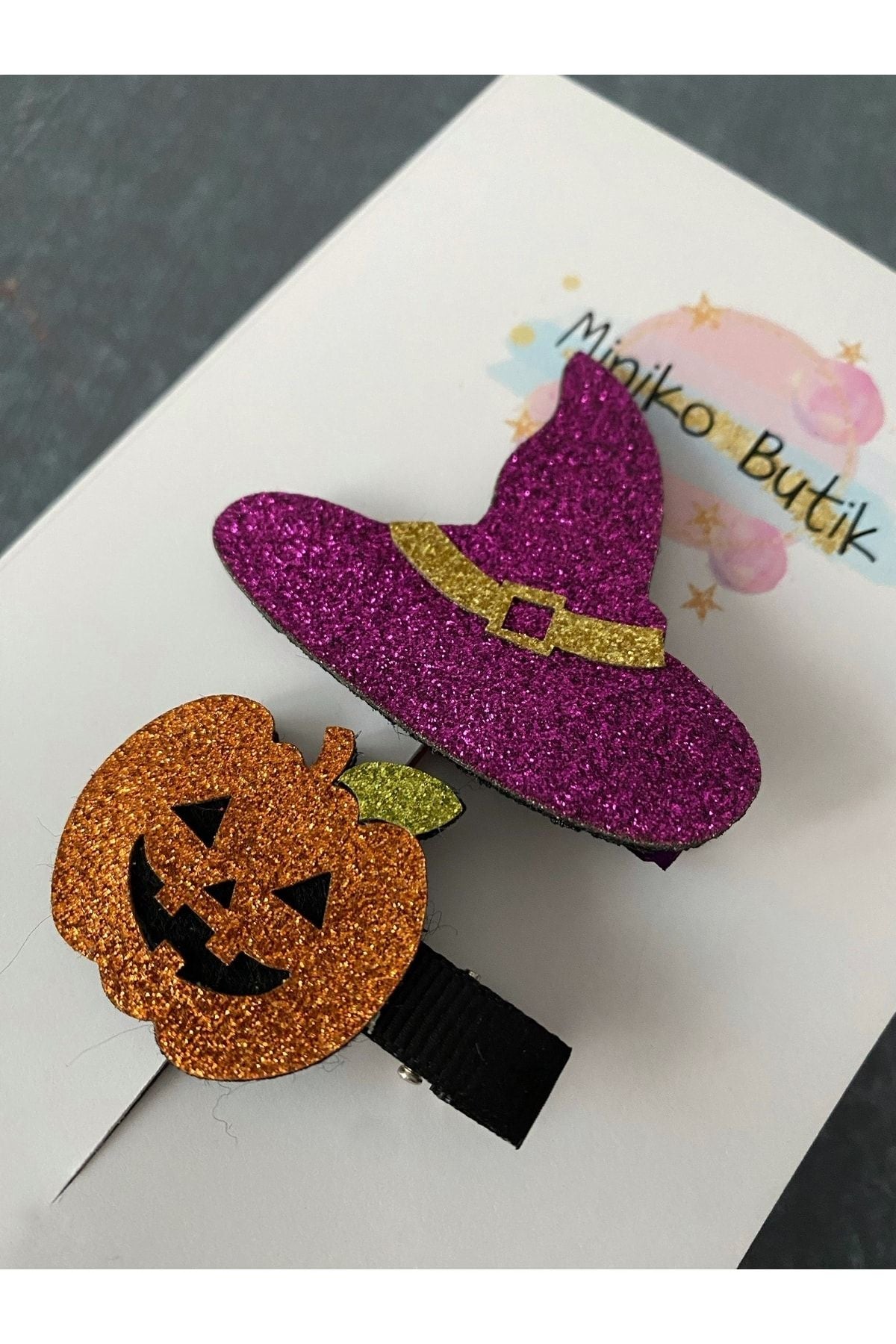Cadılar Bayramı Halloween Saç Tokası 2 'li