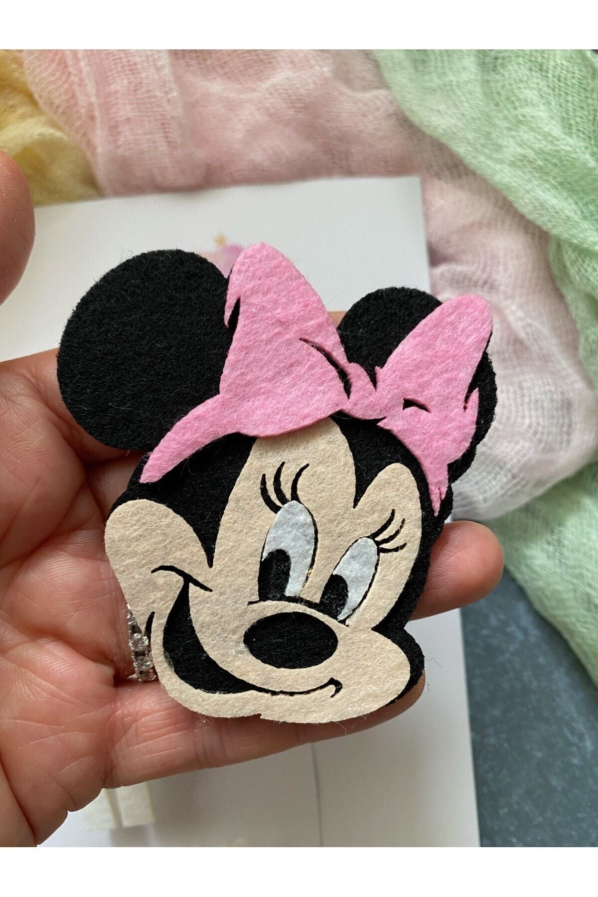 Minnie Mouse Geyik Papatya Toka 3 Lü