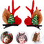 Yılbaşı Noel 1 Çift Klipsli Saç Tokası