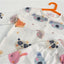 Miniko Butik Çılgın Orman Desenli %100 Pamuk Pazen Pijama Takımı