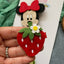 3 Lü Minnie Mouse Çilek Avokado Toka